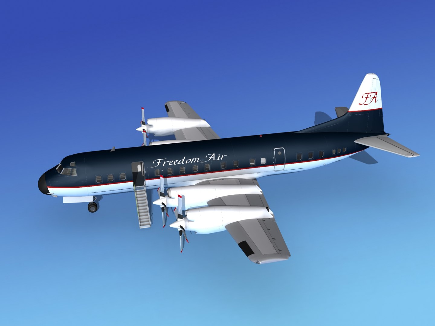 3d Propellers Electra Lockheed