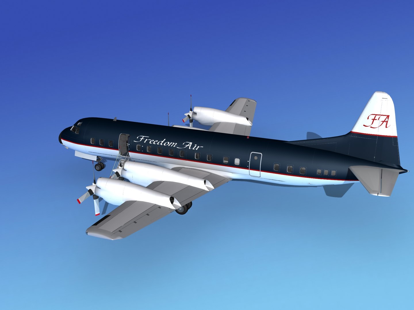 3d Propellers Electra Lockheed