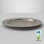 Pewter Dishware Plate 04