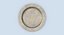 Pewter Dishware Plate 04