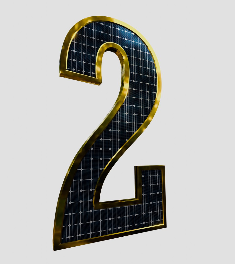 Solar Panel Number - 2 3D model https://p.turbosquid.com/ts-thumb/JM/jHrWGV/iB/10/jpg/1718448537/1920x1080/fit_q87/b78c13204aae2d3866f3ca0506dec82c67be717f/10.jpg