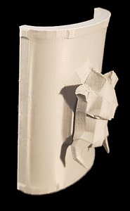medieval boar shield model