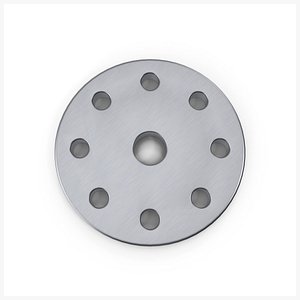3D Round Flange Steel V2 PBR