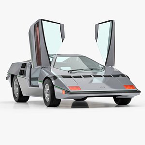 3D 1978 cyberpunk dome model