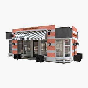 trade pavillion store 3D model
