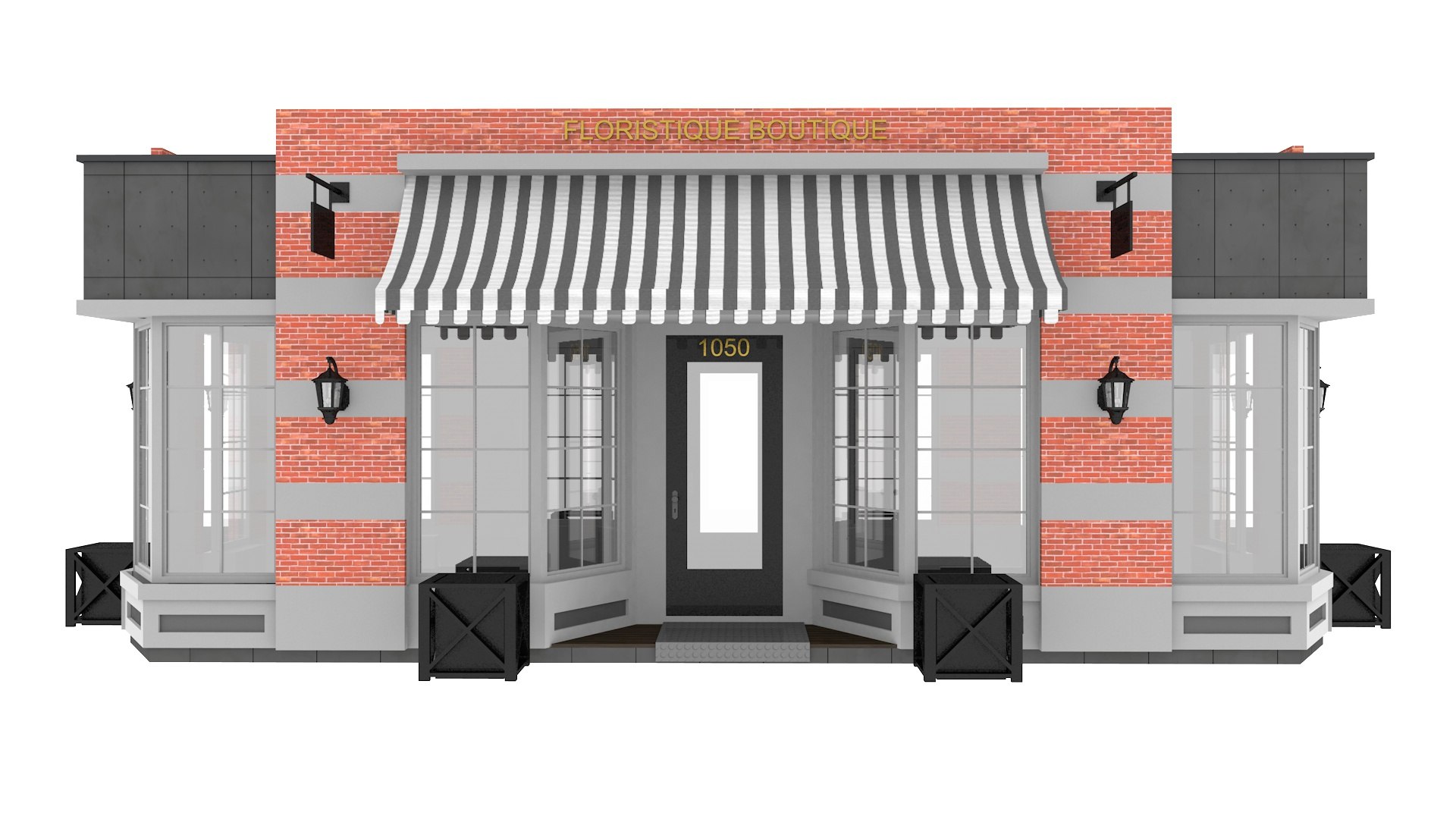 Trade Pavillion Store 3D Model - TurboSquid 1612061