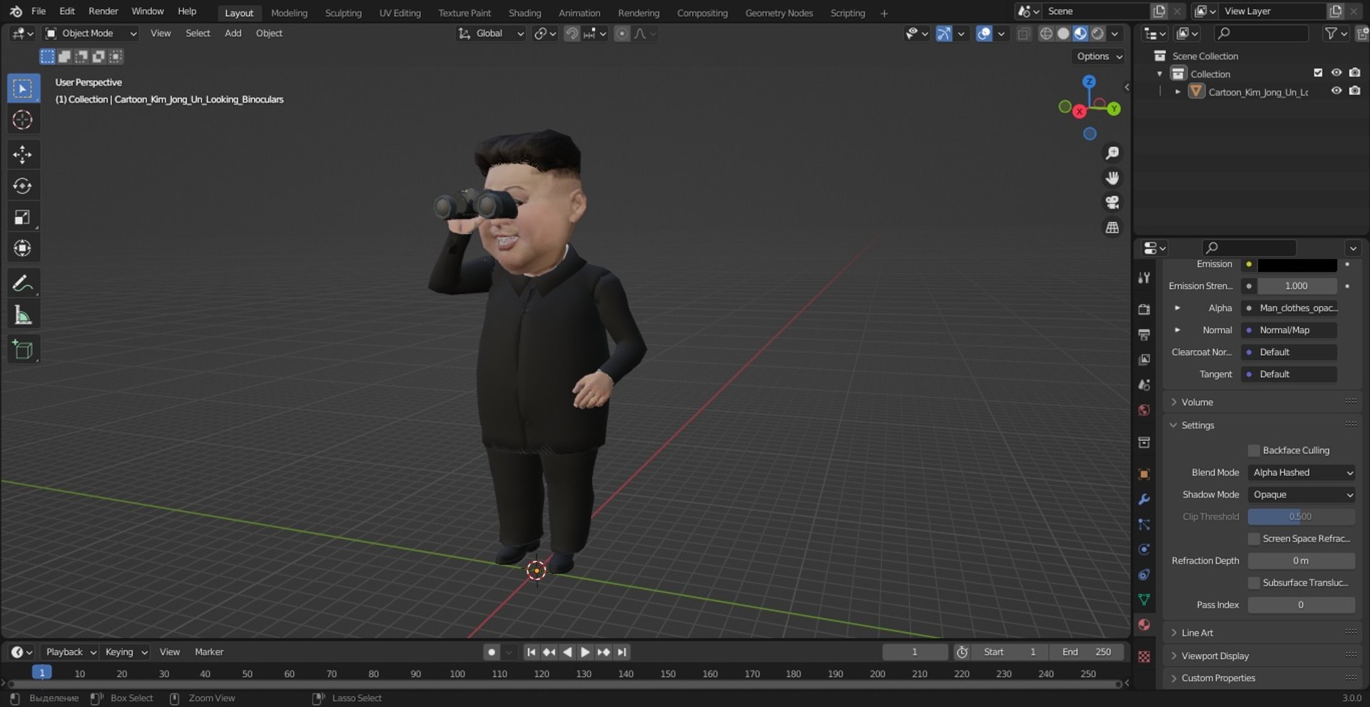Cartoon Kim Jong Un Looking Binoculars model https://p.turbosquid.com/ts-thumb/JN/5HWMqB/0C/cartoonkimjongunlookingbinoculars3dsmodel022/jpg/1639399331/1920x1080/fit_q87/cabe1b91dd22b049d020b44b3c6337387bb656ba/cartoonkimjongunlookingbinoculars3dsmodel022.jpg