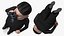 Cartoon Kim Jong Un Looking Binoculars