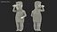 Cartoon Kim Jong Un Looking Binoculars