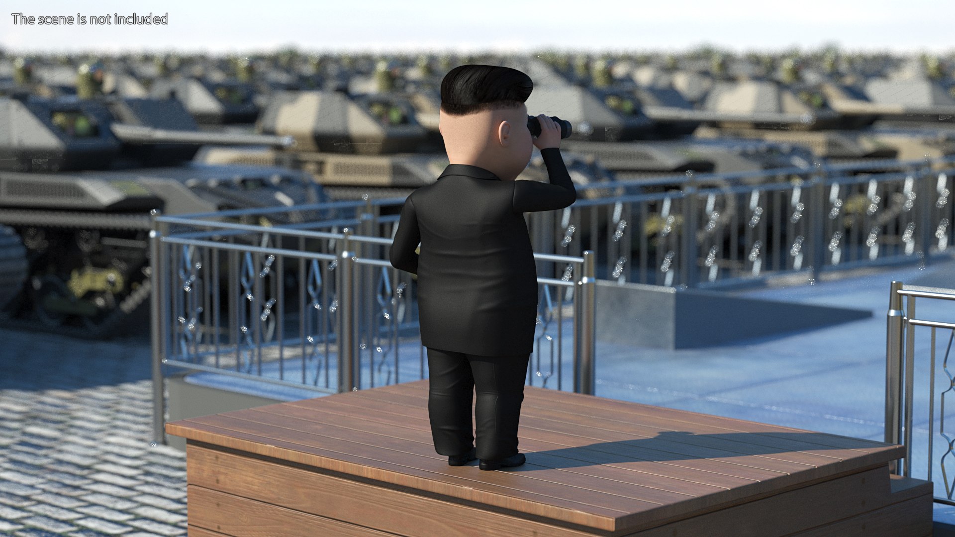 Cartoon Kim Jong Un Looking Binoculars model https://p.turbosquid.com/ts-thumb/JN/5HWMqB/iV/cartoonkimjongunlookingbinoculars3dsmodel003/jpg/1639399272/1920x1080/fit_q87/3ef7ab16ea0f97391af409b30d01e5a4732c46d2/cartoonkimjongunlookingbinoculars3dsmodel003.jpg