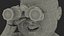 Cartoon Kim Jong Un Looking Binoculars