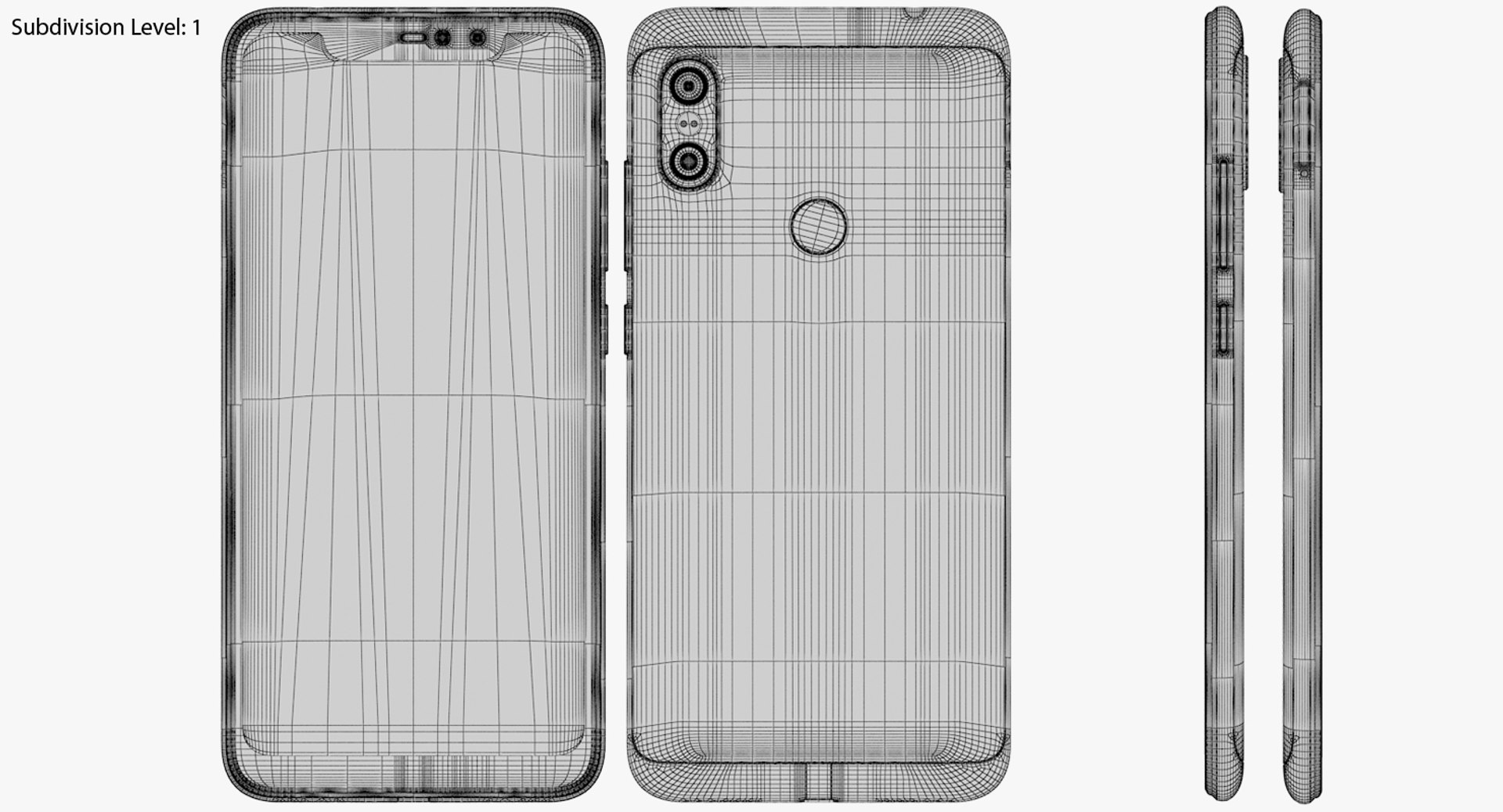 Realistic Xiaomi Redmi Note Model - TurboSquid 1356135