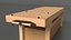 Aspen Workbench with Drawers and Cabinet