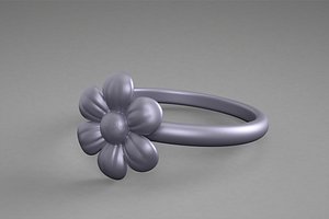 Florelia Ring 3D model
