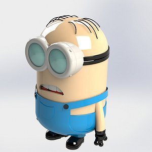 3D Minion 3D model