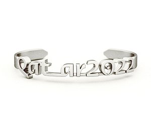 Qatar 2022 Bracelet 3D
