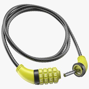 combination cable bike lock model