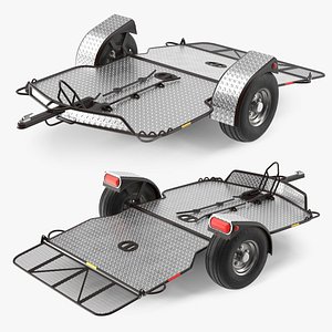 3D ATV Trailer Empty