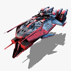 3D NEXTGEN - Moskva - Battlecruiser Class V model