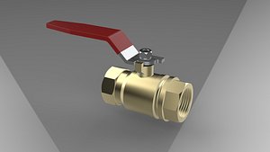 3D Ball Valve model