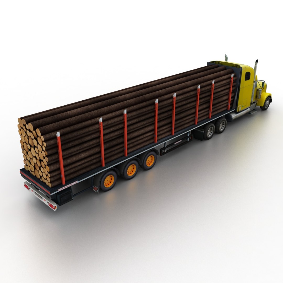 2006 freightliner classic timber 3d 3ds