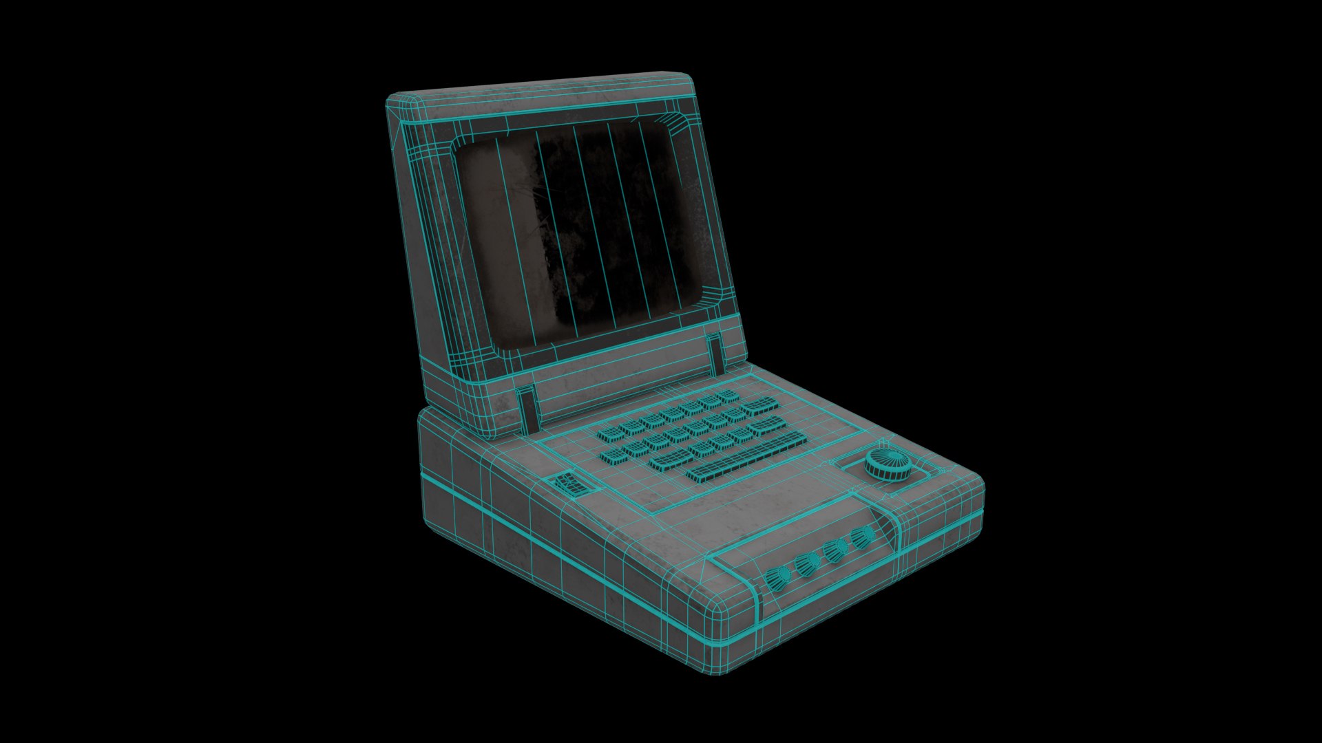 3D Old Computer model - TurboSquid 1926254