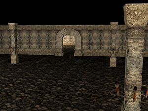 3ds max secret castle dungeon
