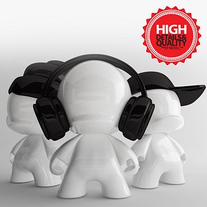 bboy munny 3d model