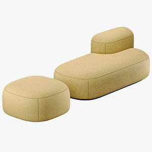 3D Sofa mochi model