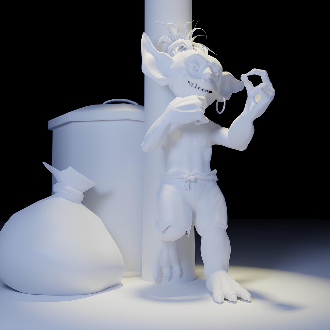 3D Model Goblin Character - TurboSquid 2156489