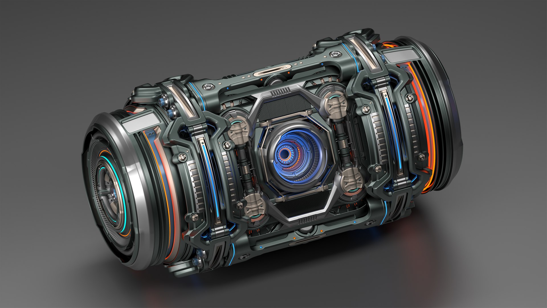 Sci-Fi Element Kitbash 5 Of 6 3D Model - TurboSquid 2424007