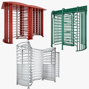 Galvanized Turnstile Collection 01