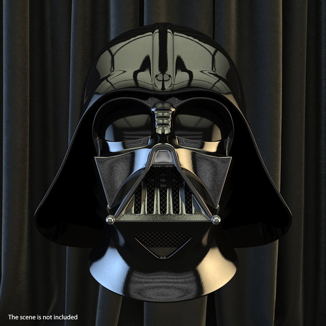 Darth Vader Helmet 3D model preview
