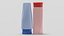 Set di shampoo e balsamo mockup