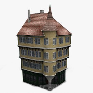 house facade 3d model
