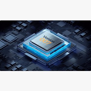 MR hybrid interactive chip vision Pro 3D model