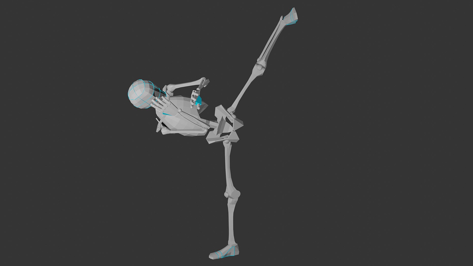 Male Skeleton For Artists1 3D Model - TurboSquid 2110878