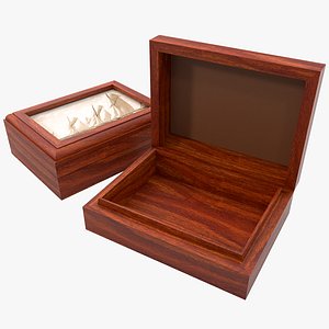 wooden accessory box 3d max