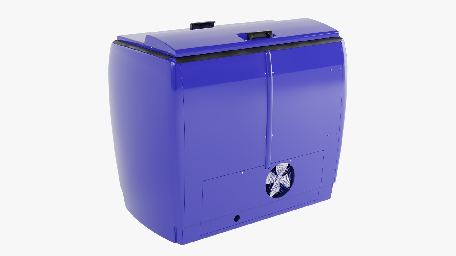 Vintage Cooler for Carbonated Drink 3D model preview