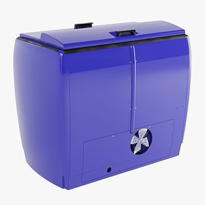 3D Vintage Cooler for Carbonated Drink