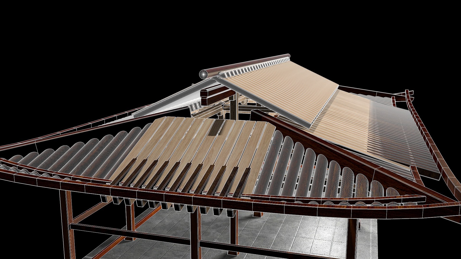 Hanok 3D Model - TurboSquid 1436310