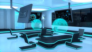 Sci Fi Room3ds 3D model