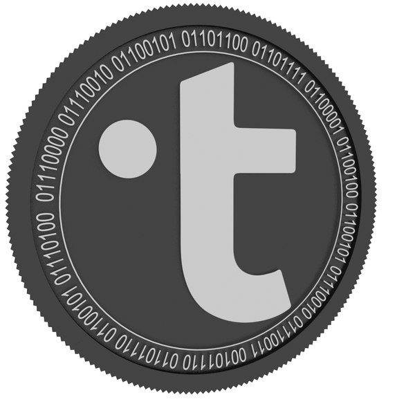 3D tokencard black coin