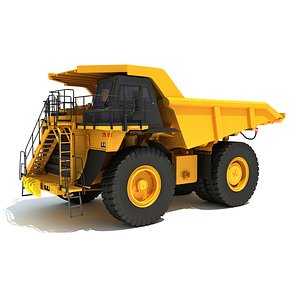 Mining Dump Truck 3D