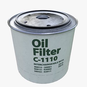 3D oil filter
