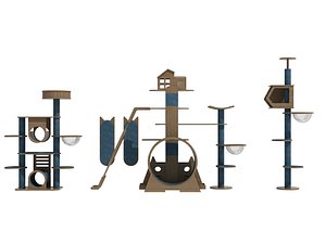 3D model cat tree