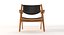 Fotorealistische Ch28 Carl Hansen & Sn Armchair von Hans J