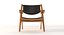 Fotorealistische Ch28 Carl Hansen & Sn Armchair von Hans J