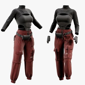 3D Girl s Outfit