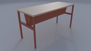 3D model tabledeskoffice